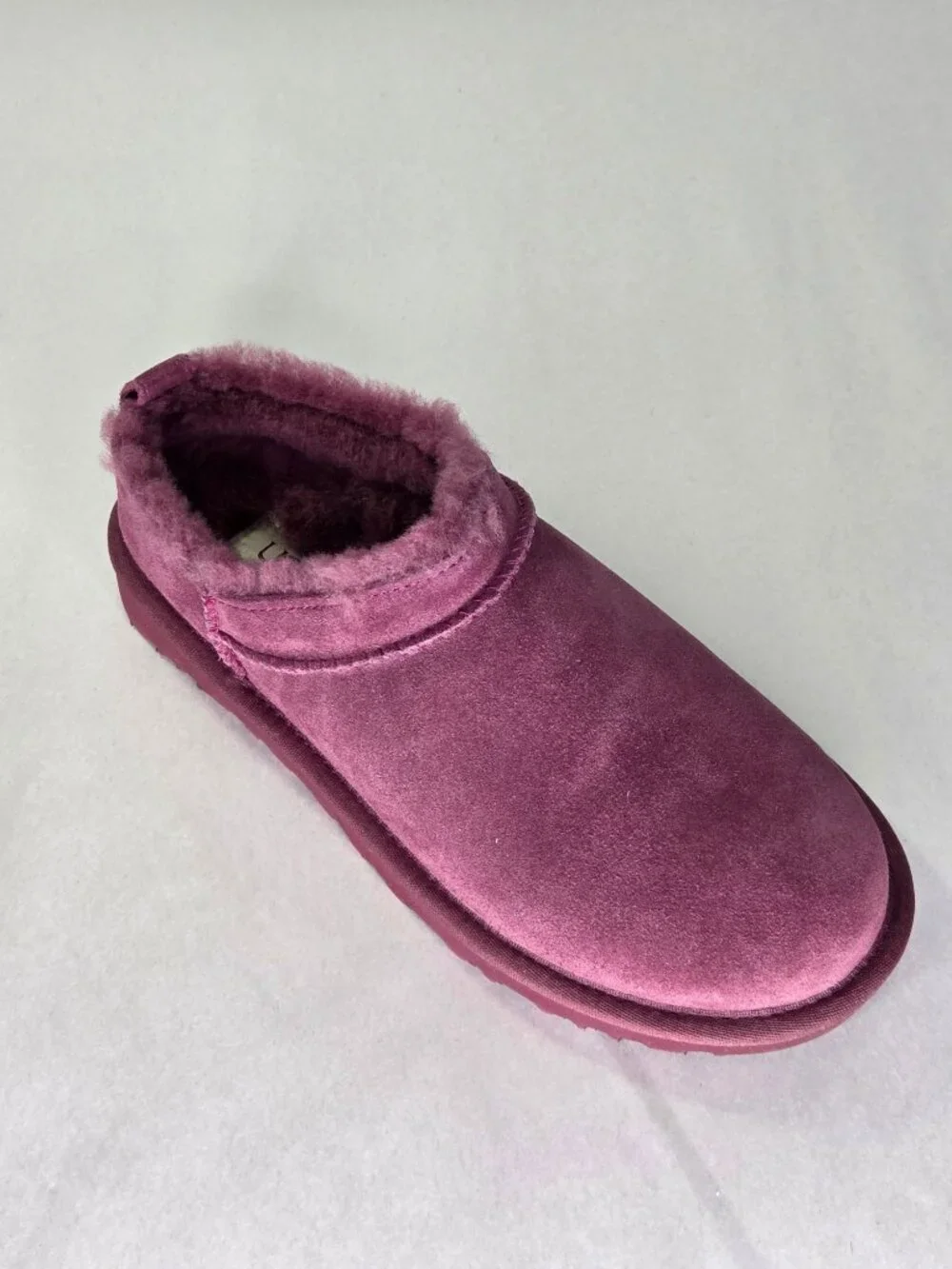 UGG Classic Micro Purple Pull Tab Booties 6 M